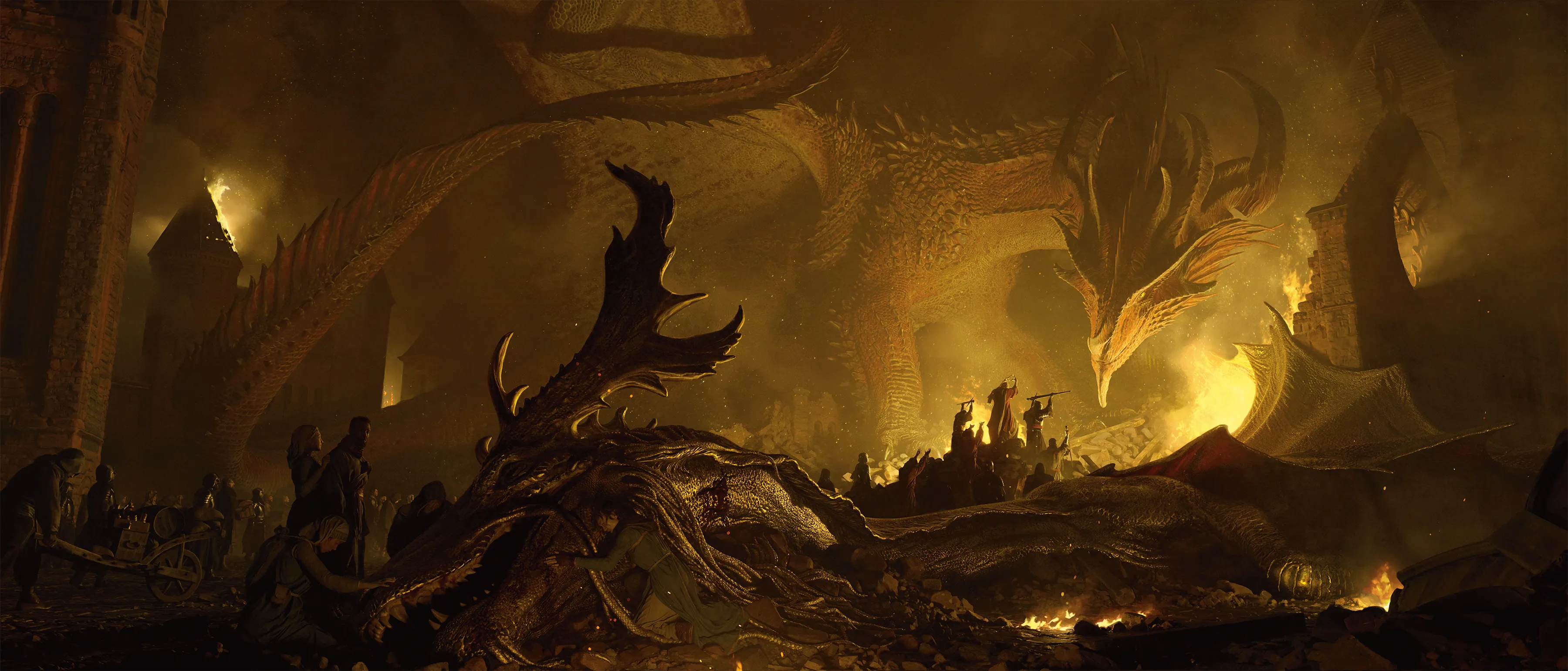 The death of an ancient dragon can shake the foundations of the world.