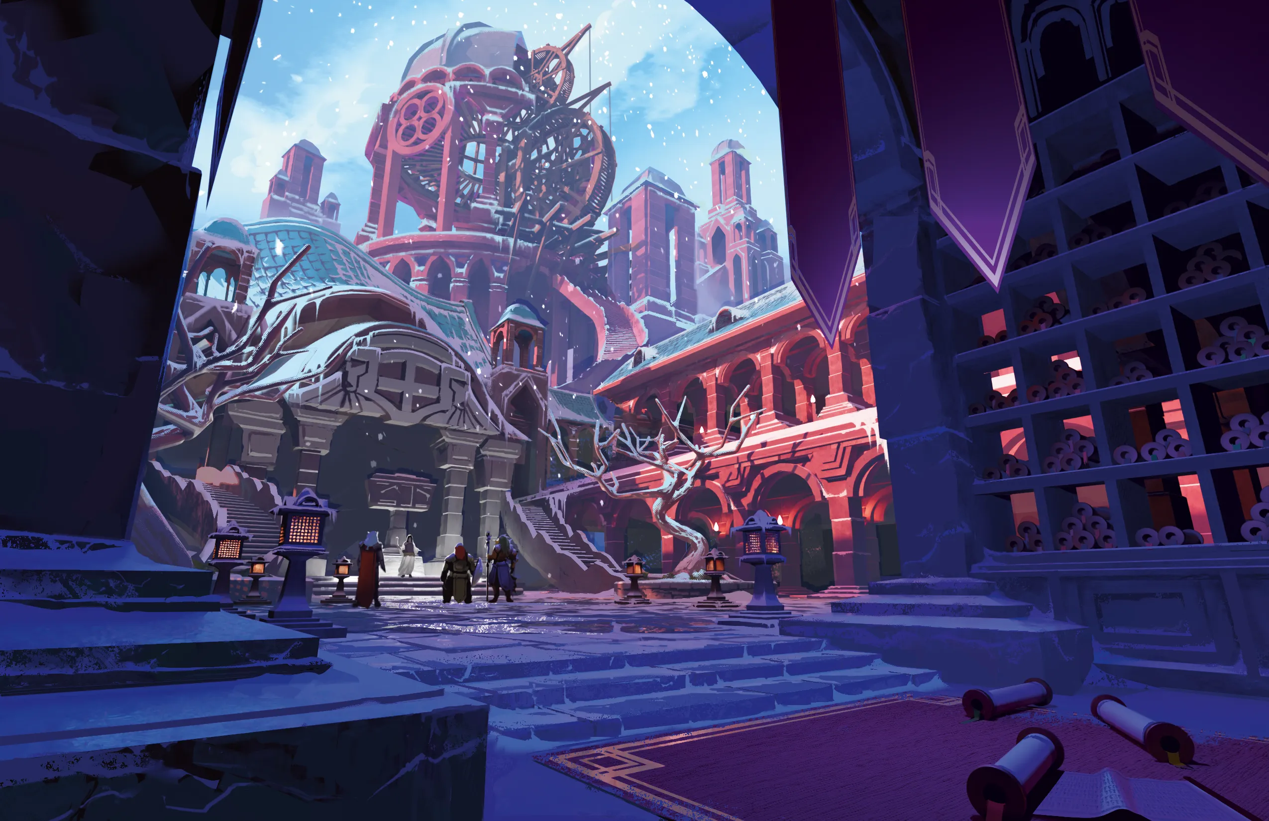 The addition of an Observatory can lead to the discovery of eldritch secrets lost among the stars.