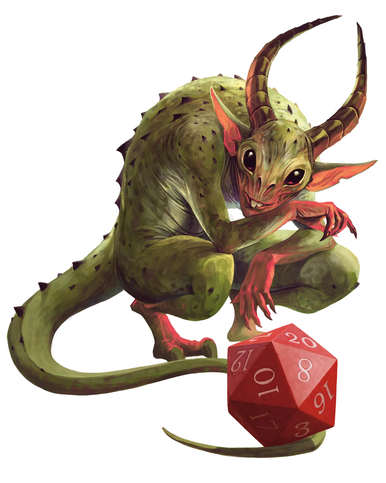 What do you do when a die lands cocked? See the end of this chapter for advice.