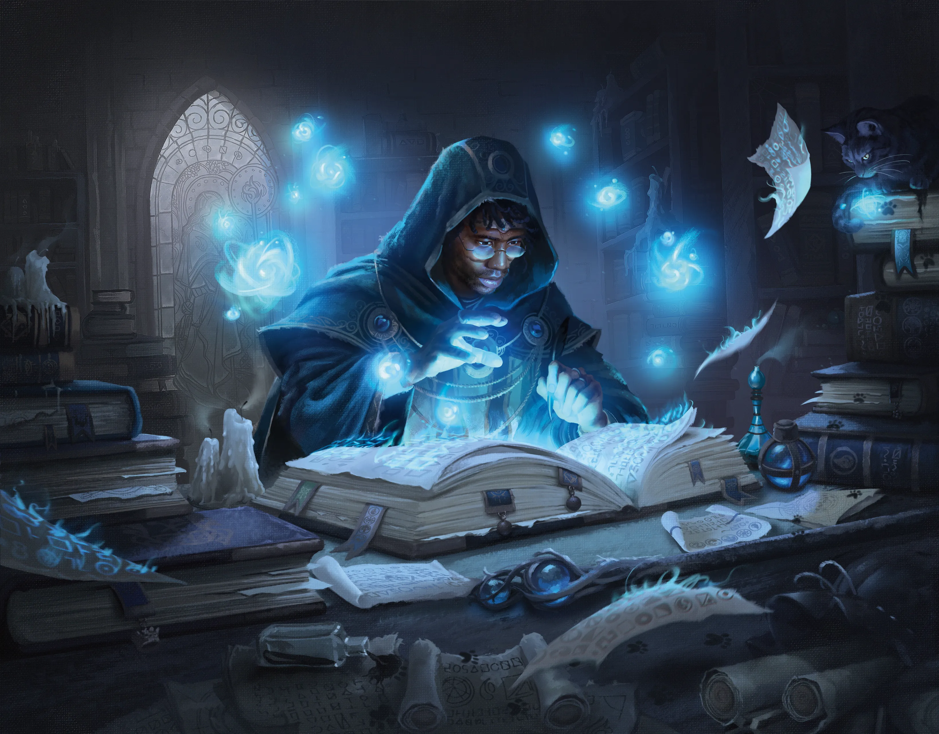 Crafting magic items requires time and research.