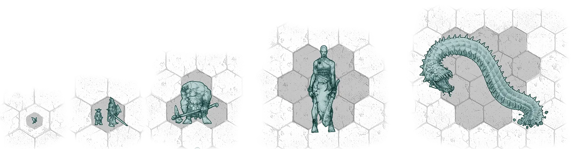 Tiny, Small or Medium, Large, Huge, Gargantuan