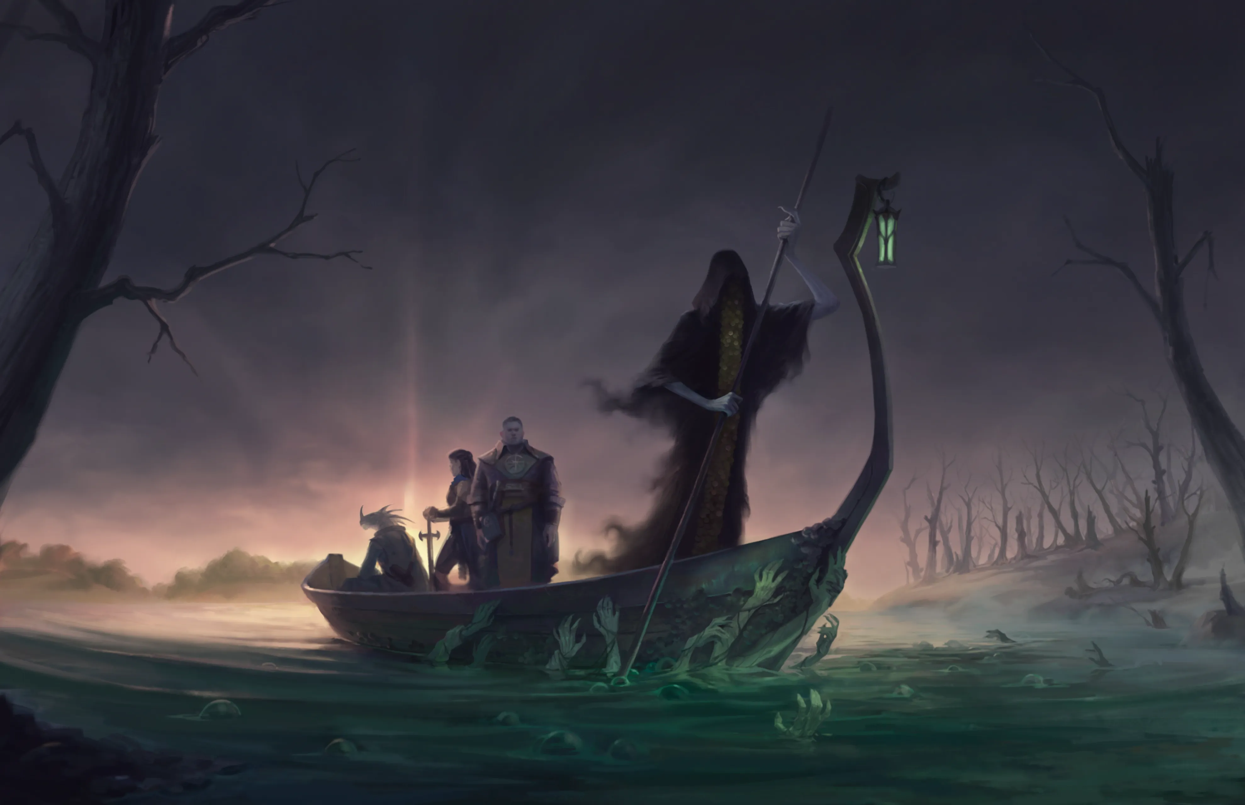 Sometimes death - even the death of an entire party - is just a passage to new adventures.
