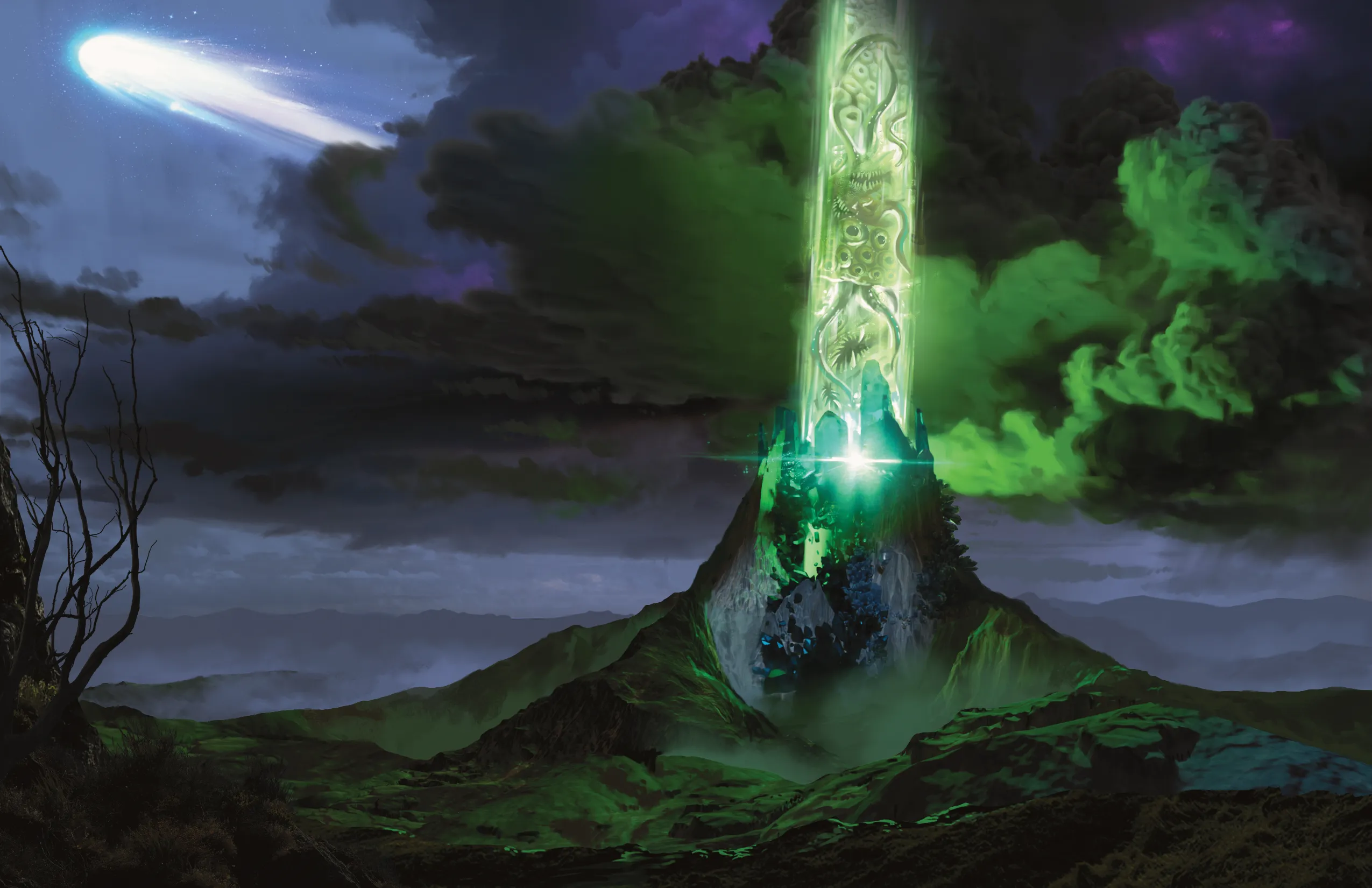 When the Dragon's Tear comet appears above Firestorm Peak, the Vast Gate forms a bridge to the Far Realm.