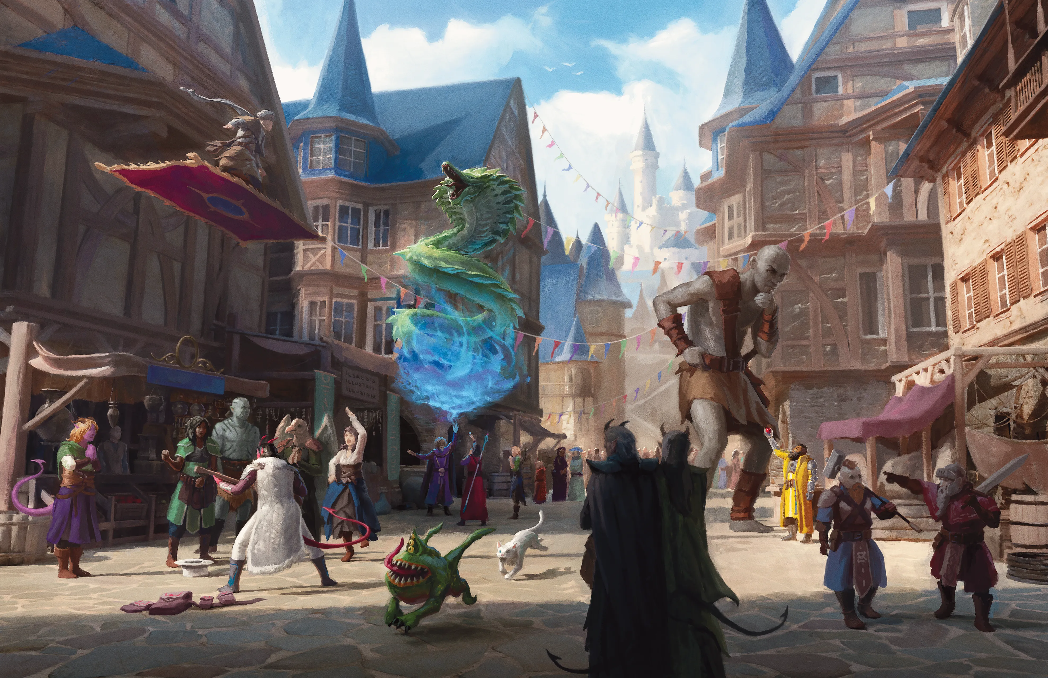 Life in a city is full of fantastical surprises!