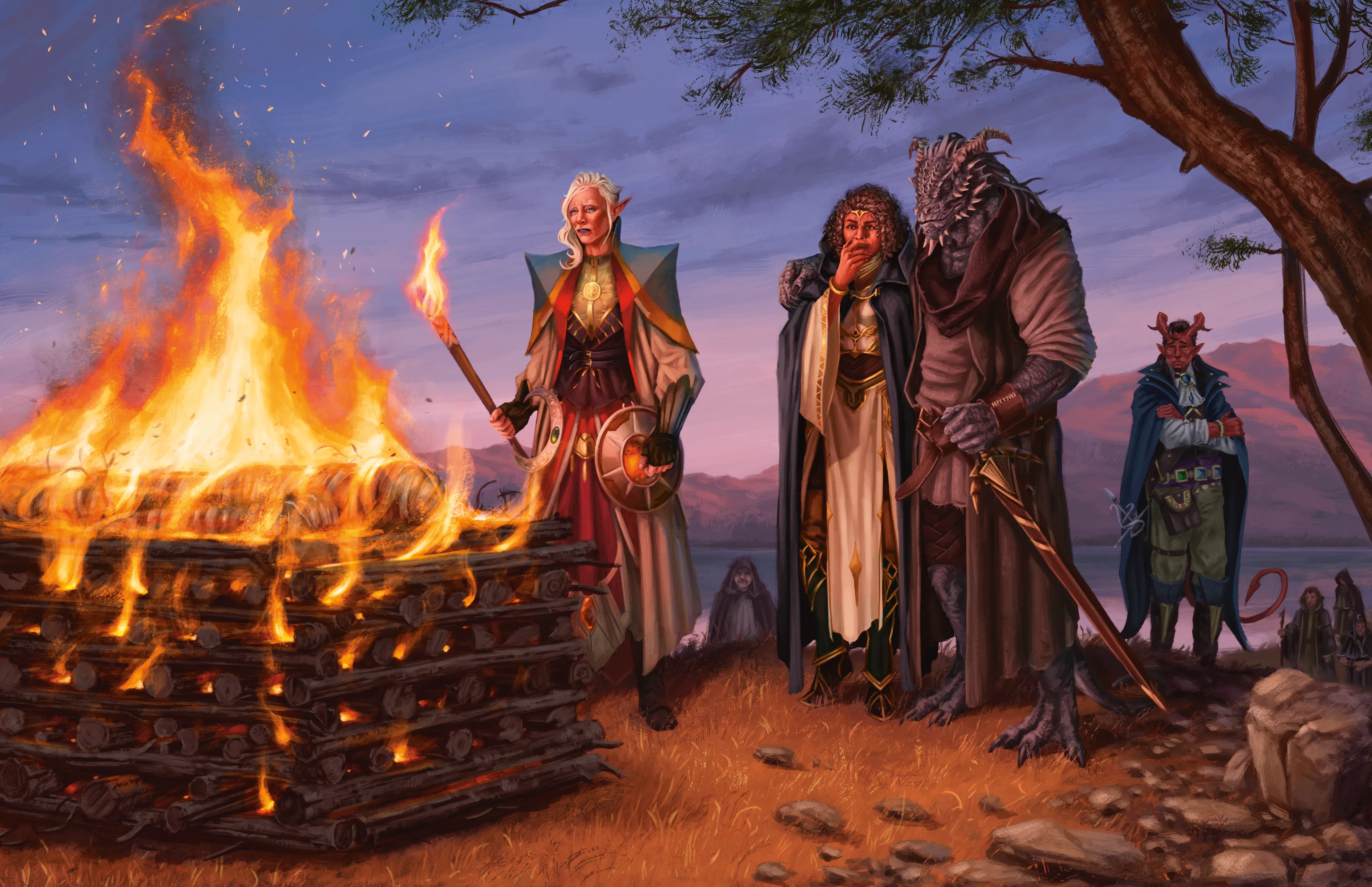 A time of sorrow can bring people together and even launch an adventuring party.