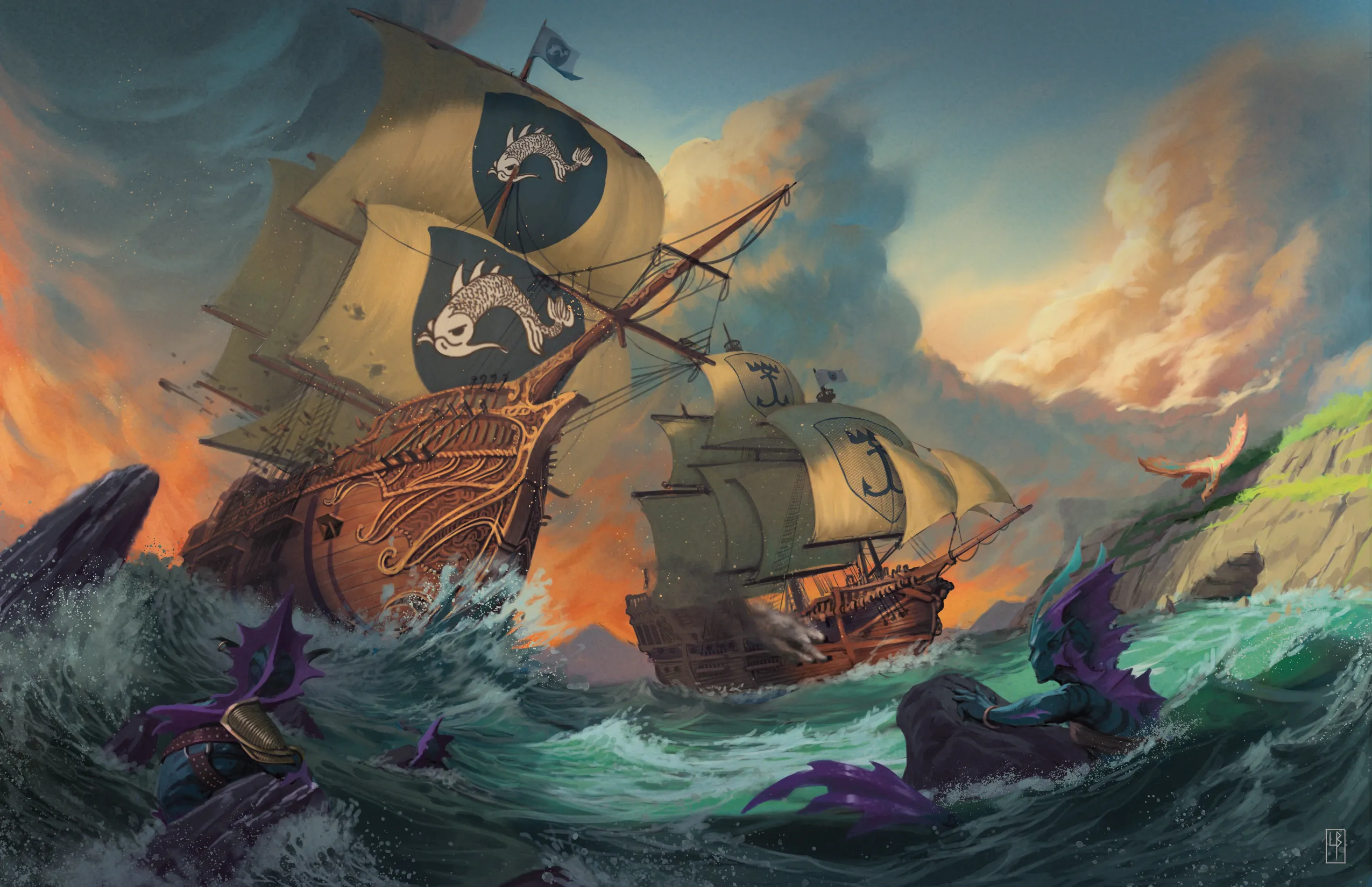You might alter the Sailor background to reflect a character's youth on the seas of Greyhawk.