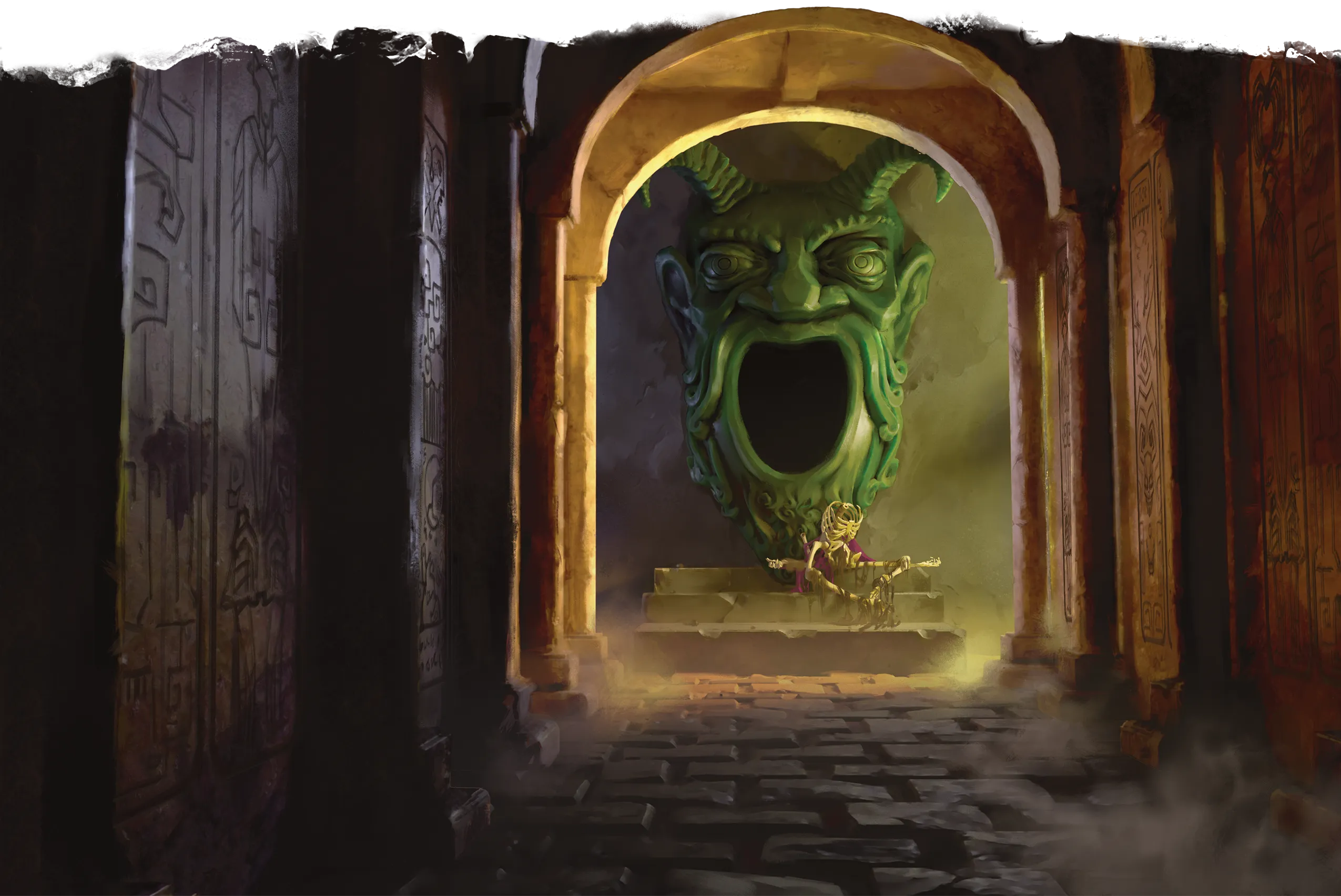 The Tomb of Horrors lies deep within the Vast Swamp.