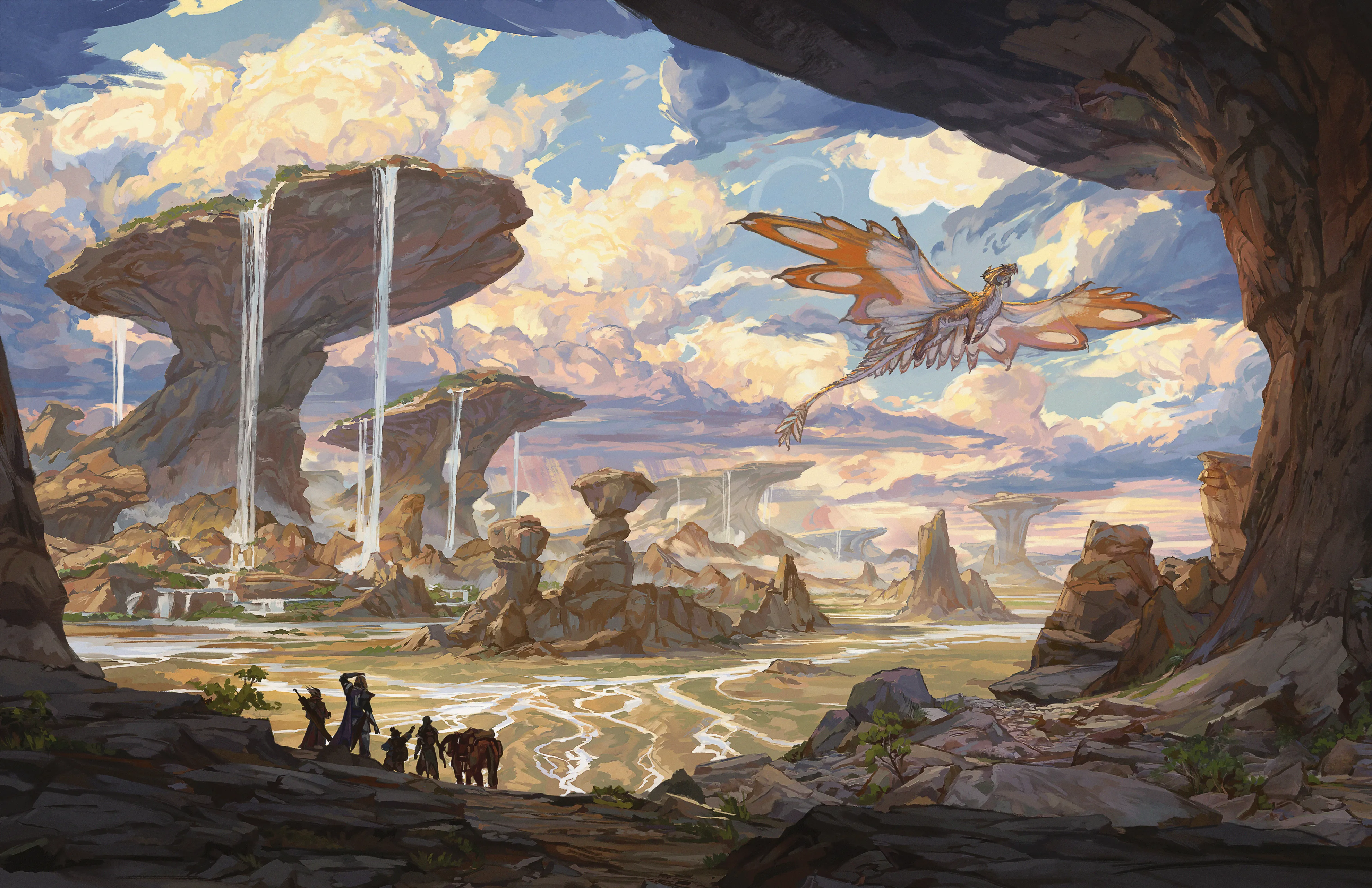 Traveling through fantastical landscapes can be a fun and interesting part of any adventure.