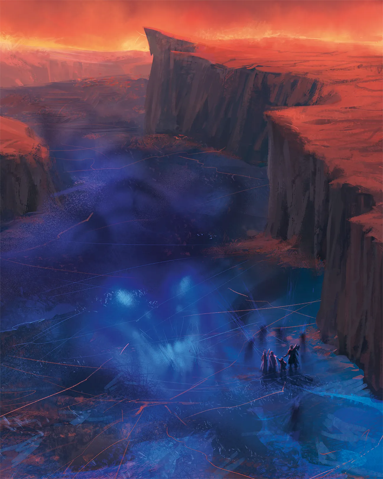 Unknown horrors are entrapped in the ice of Carceri.