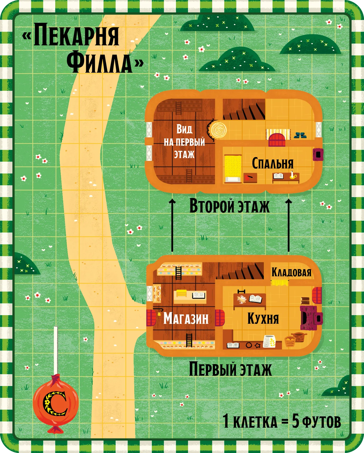 Карта 2.2. Пекарня Филла