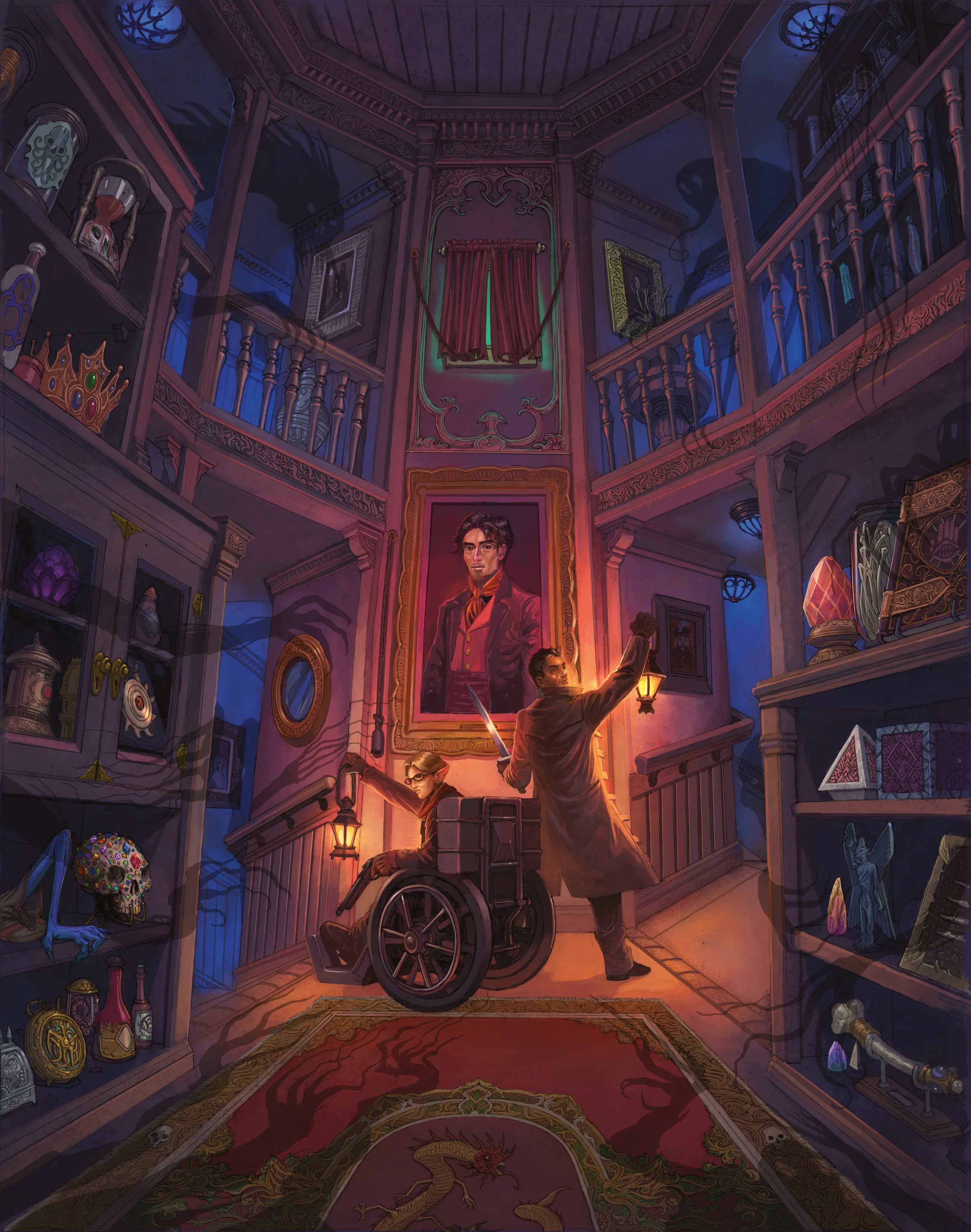 Alanik Ray and Arthur Sedgwick investigate the occult art collection of the Marquis Stezen d™Polarno.