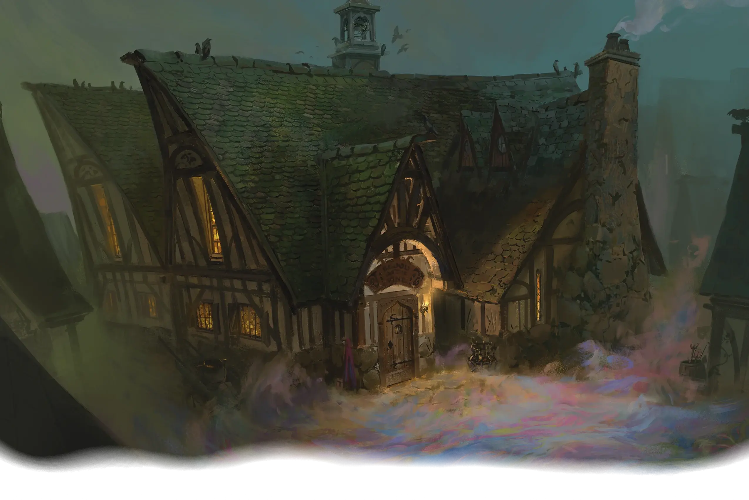 The Blood of the Vine tavern is one of the few places in the village of Barovia that welcomes strangers.