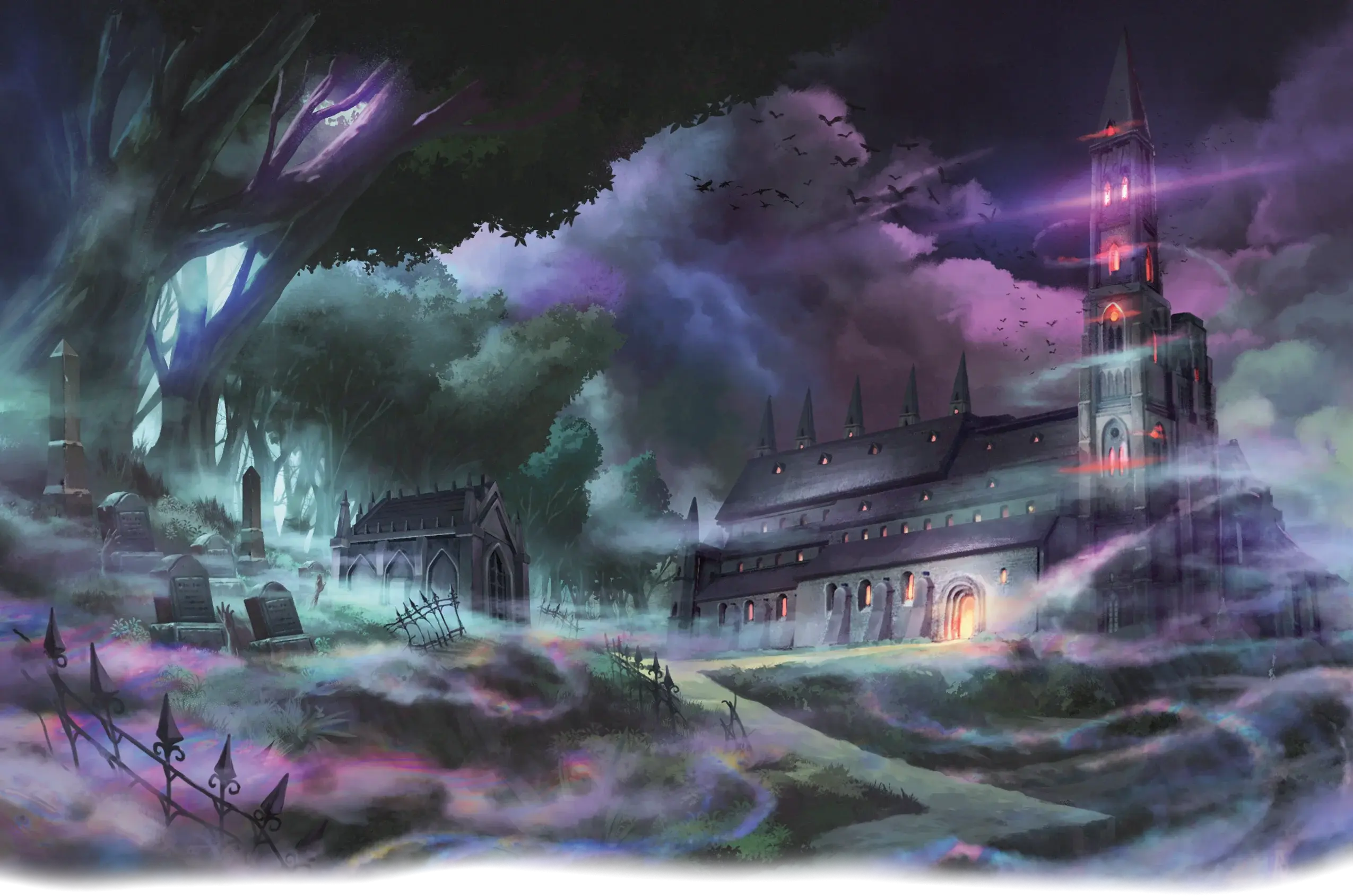The Dark Powers might intrude on any sanctuary, even characters™ personal Bastions.