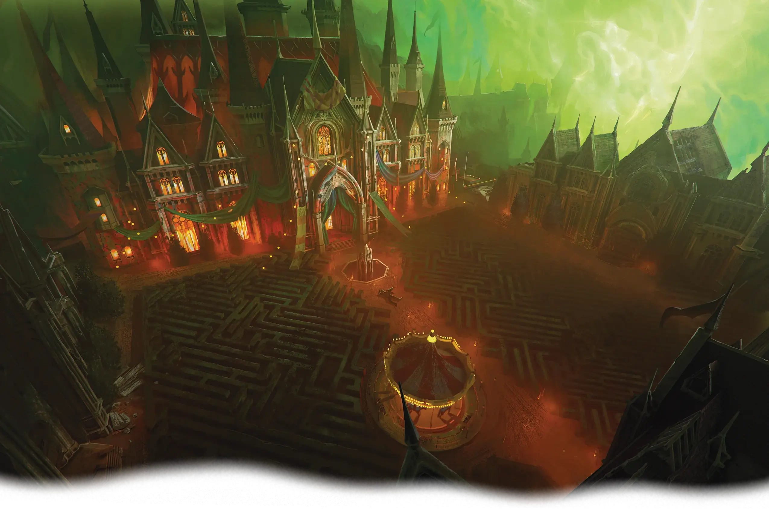 Darklord Ivan Dilisnya invites the objects of his obsessions to share in bizarre diversions at his estate, Degravo.
