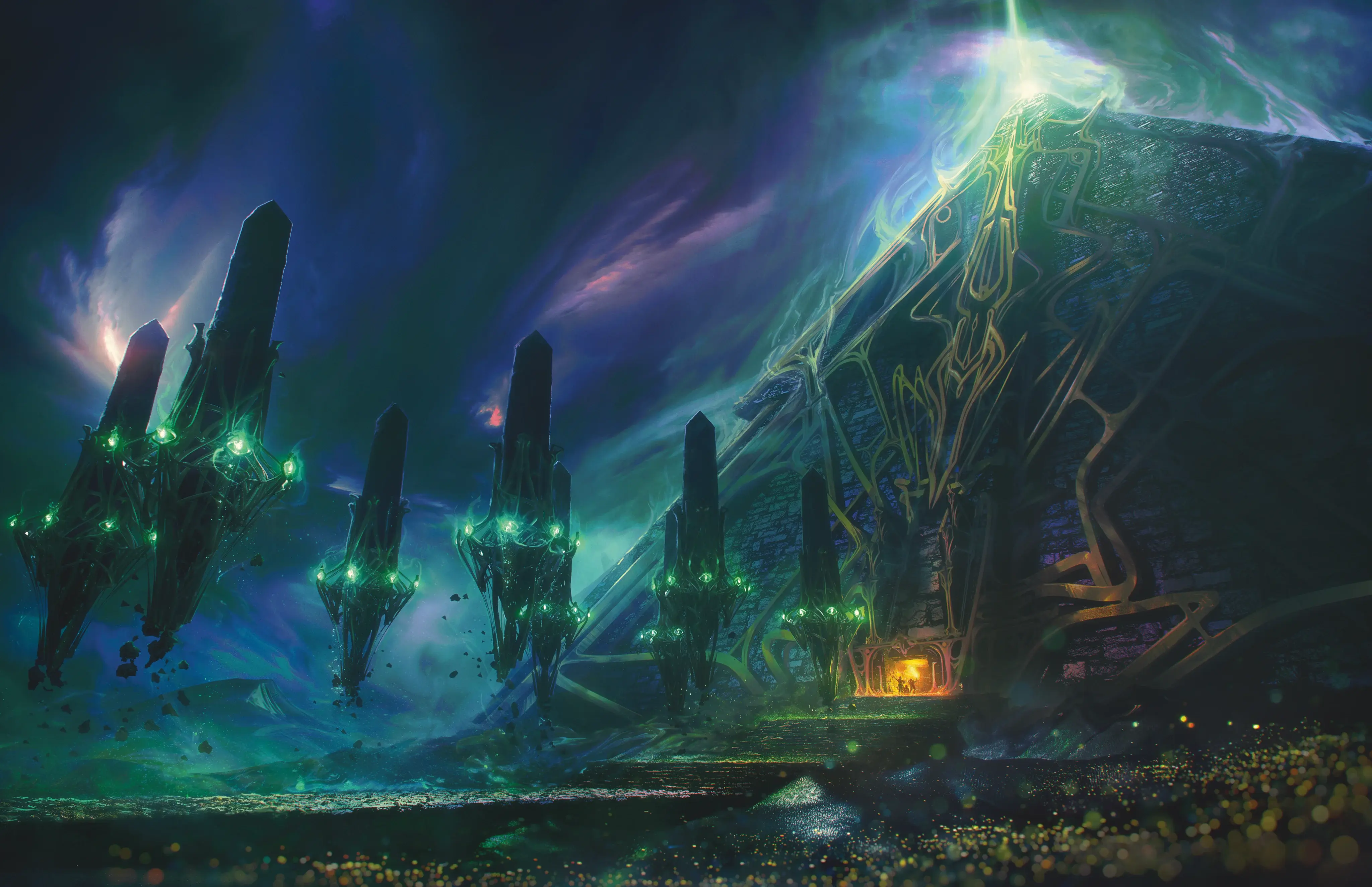 Frightful monuments such as Ousa™s Pyramid rise from the haunted, black-sand deserts of Har™Akir