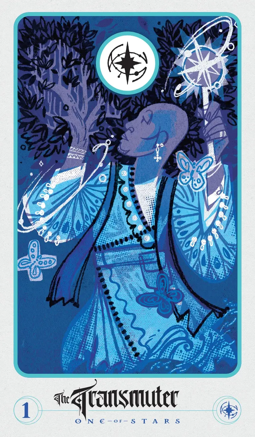 Lamordia Opposed Tarokka Card